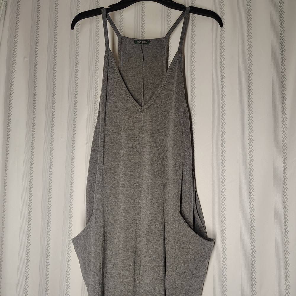 Wild Fable-size Medium - Casual Jogger Jumpsuit Gray Women's